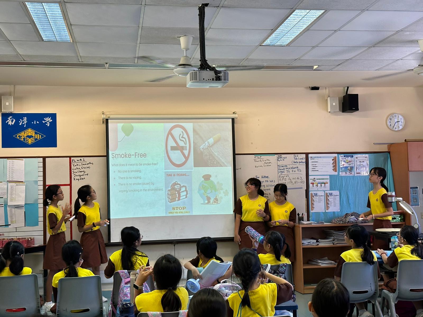 Girl Guides Singapore Smoke-Free Ambassador Workshop