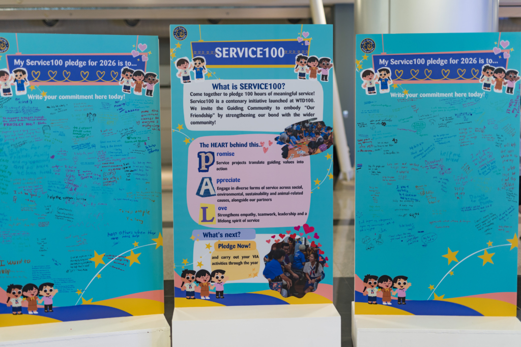 Girl Guides Singapore pledges 10,000 hours of meaningful service to commemorate the 100th World Thinking Day